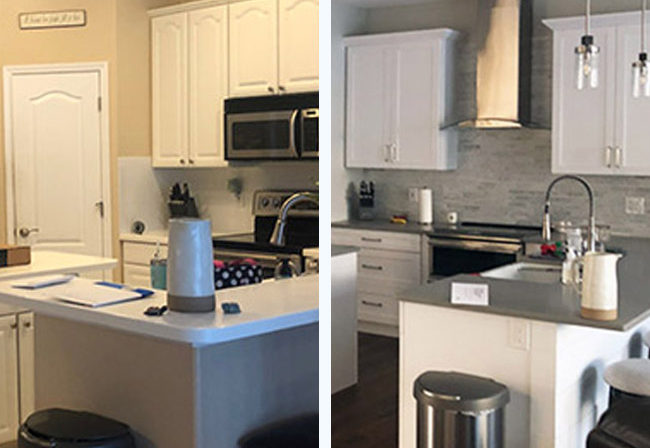 Cotter Kitchen Before and After
