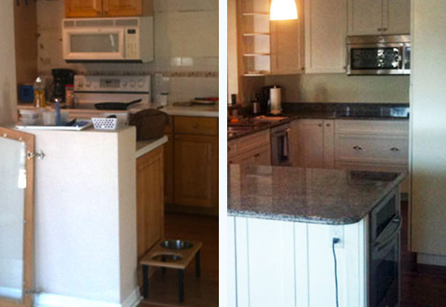 Kitchen Remodel Before, During & After