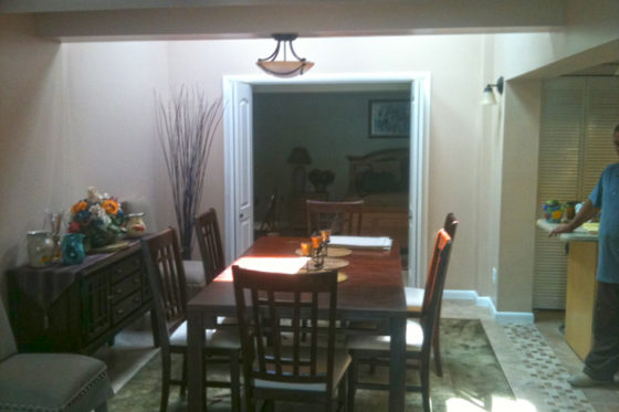 Dining Room Remodel Tampa